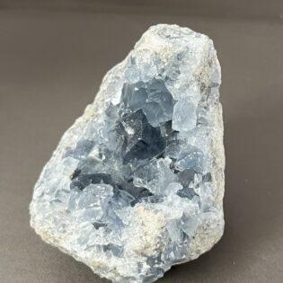 Blauwe celestien geode
