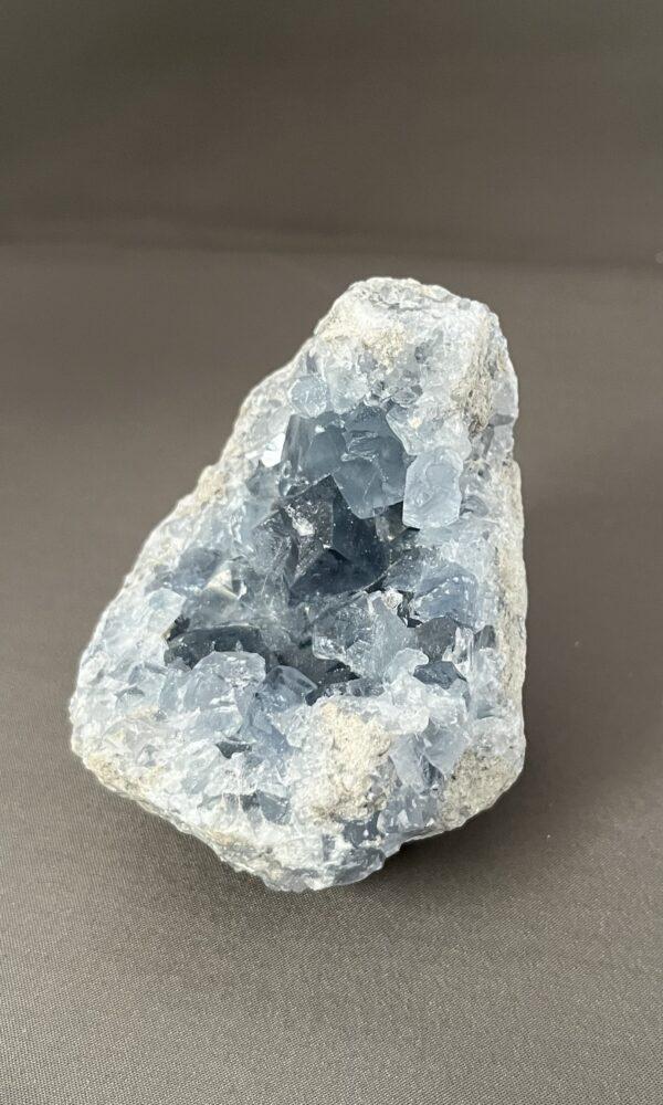 Blauwe celestien geode